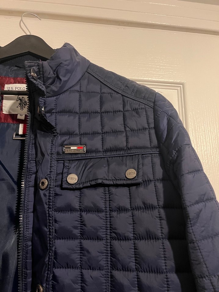 Kapitone Unisex/Erkek Lacivert Mont - Görsel 2