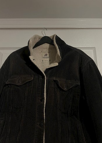 Kadife Siyah Eskitme Kadın Ceket - Görsel 6