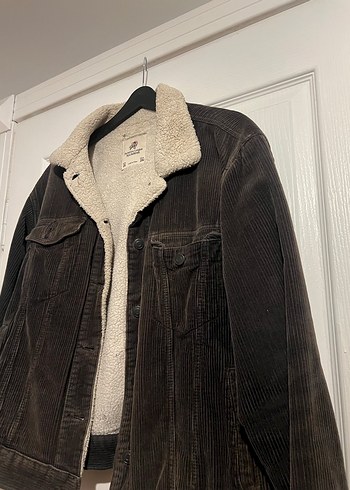 Kadife Siyah Eskitme Kadın Ceket - Görsel 2