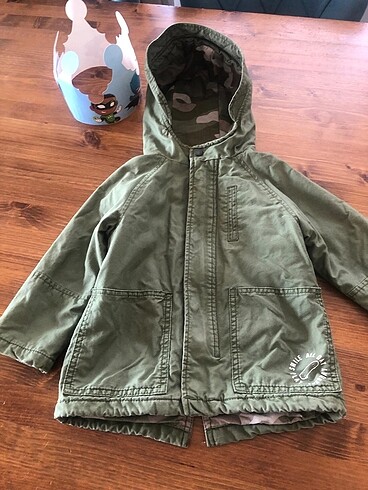Zara 2-3 Yaş Kapşönlü Mevsimlik Kaban - Görsel 7