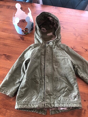 Zara 2-3 Yaş Kapşönlü Mevsimlik Kaban - Görsel 8
