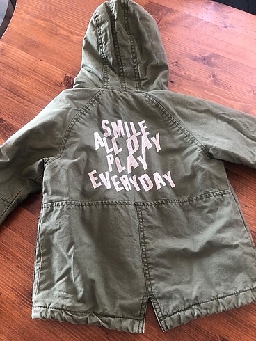 Zara 2-3 Yaş Kapşönlü Mevsimlik Kaban - Görsel 5