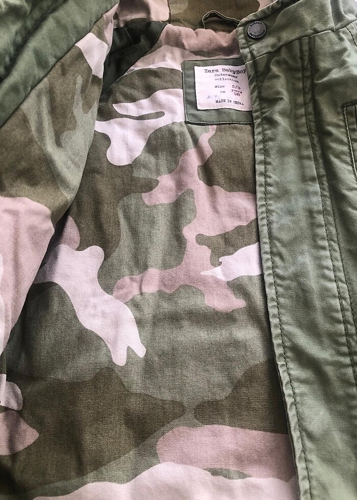 Zara 2-3 Yaş Kapşönlü Mevsimlik Kaban - Görsel 3