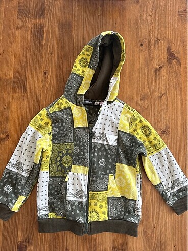 B&G Store 4-5 Yaş Kapüşonlu fermuarlı Sweatshirt