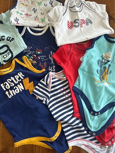 U.S Polo Çıtçıtlı Atlet Body 6 adet