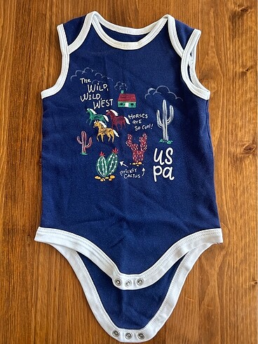 U.S Polo Assn. U.S Polo Çıtçıtlı Atlet Body 6 adet