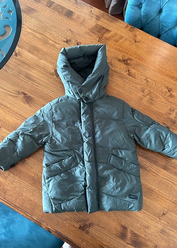 Zara Orijinal İçi lü, kapüşonlu Çocuk Mont - Görsel 2