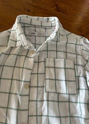 Zara 4-5 yaş erkek çocuk gömlek sorunsuz orijinal - Görsel 6
