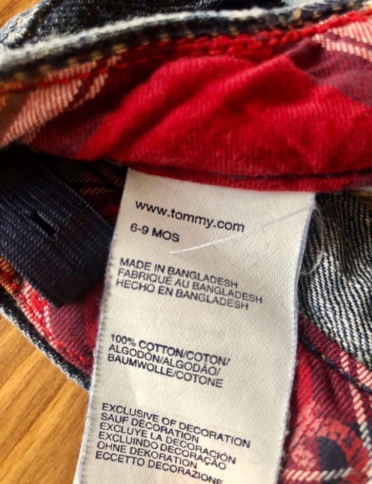 Tommy Hilfiger 6-9 Ay Bebek Kotu - Görsel 3