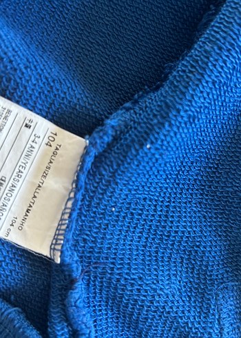 Benetton orijinal fermuarlı kapüşonlu Sweatshirt - Görsel 4