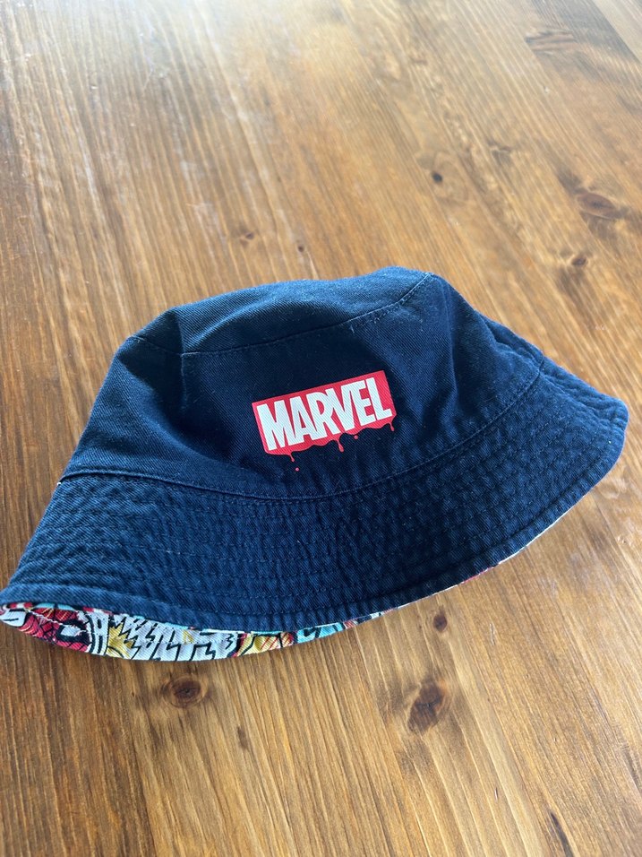 IRON MAN Baskılı Erkek Çocuk Bucket Şapka  - Görsel 4