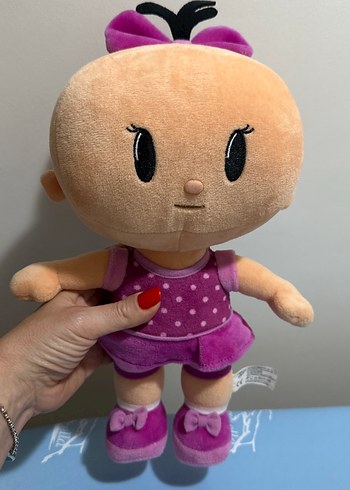 Diğer Mor Puantiyeli Peluş Oyuncak Bebek