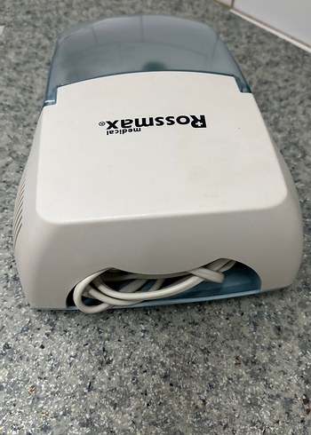 Beden Rossmax Beyaz Gri Medikal Cihaz NA100 nebulizatör ( buhar makına