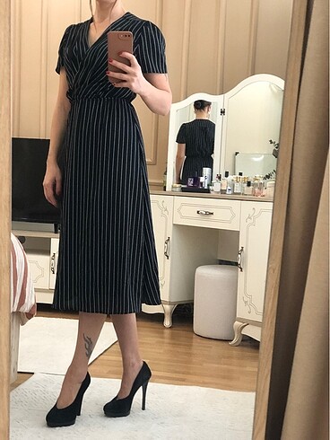 Midi boy elbise - Görsel 6