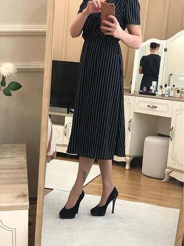 Midi boy elbise - Görsel 7