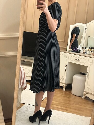 Midi boy elbise - Görsel 11