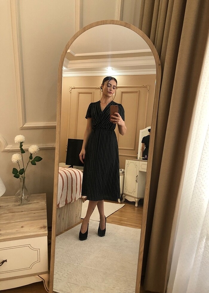 Midi boy elbise - Görsel 2