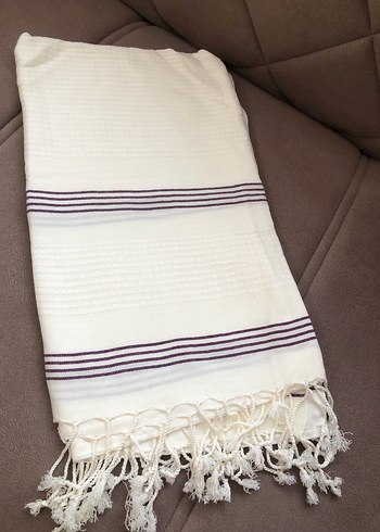 Beyaz Çizgili Peştemal - Görsel 6