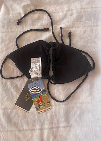 LC Waikiki LCW xside Siyah İpli Bikini Üstü