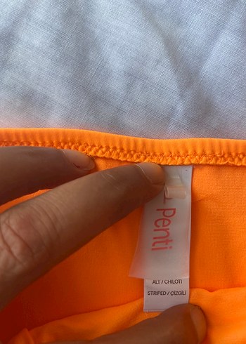 Penti Penti orjinal Bağcıklı Bikini altı