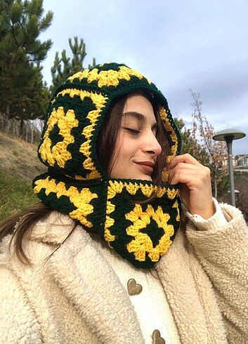 Diğer El örgüsü Balaclava