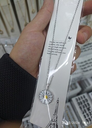 BAYAN ÇELİK KOLYE - Görsel 3