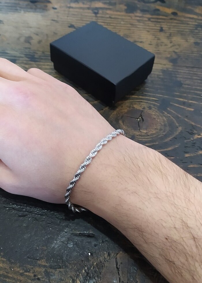 #MODA #ÇELİK #ERKEK #BİLEKLİK - Görsel 5