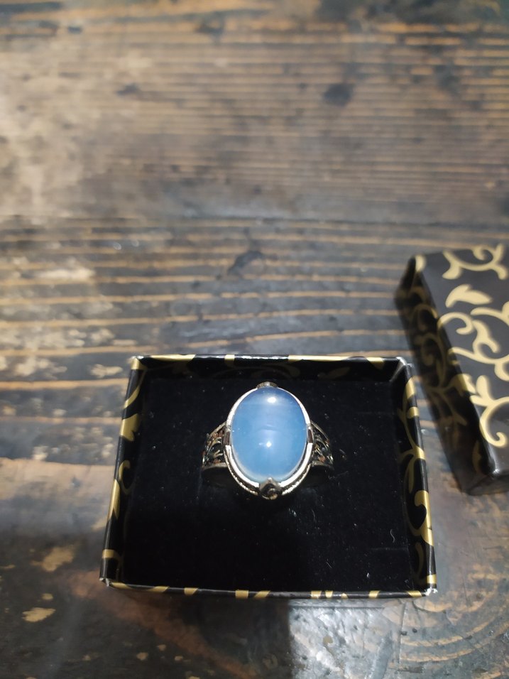 Klasik Elegan Beyaz Bohem Yüzük - Görsel 2