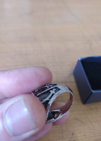 Pembe Vintage Bohem Erkek Yüzüğü - Görsel 3