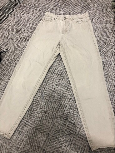 Bershka Krem kot pantolon