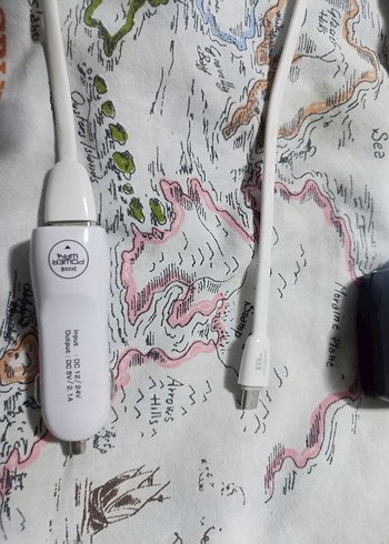 2 usb girişli oto araç çakmak fişi ve mikro usb uçlu kablo - Görsel 2