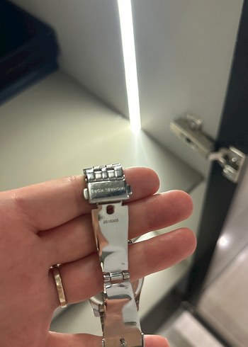 Michael Kors Kahverengi Kadranlı Kadın Gri Metal Saat - Görsel 6