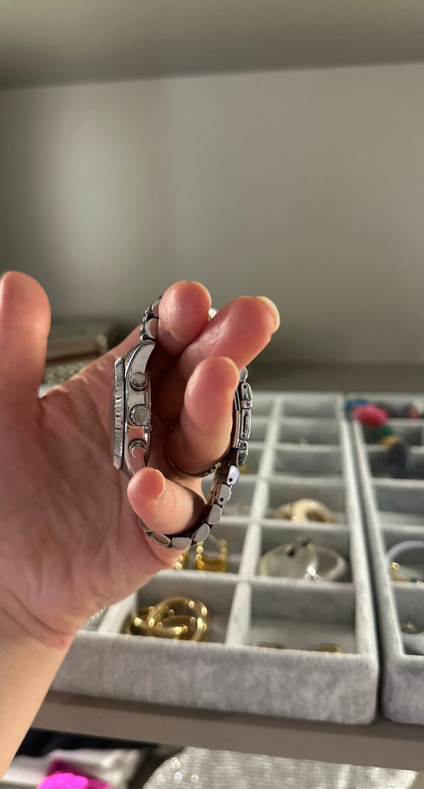 Michael Kors Kahverengi Kadranlı Kadın Gri Metal Saat - Görsel 3