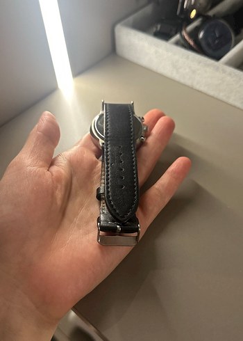 Siyah Minimalist Erkek Kol Saati - Görsel 6