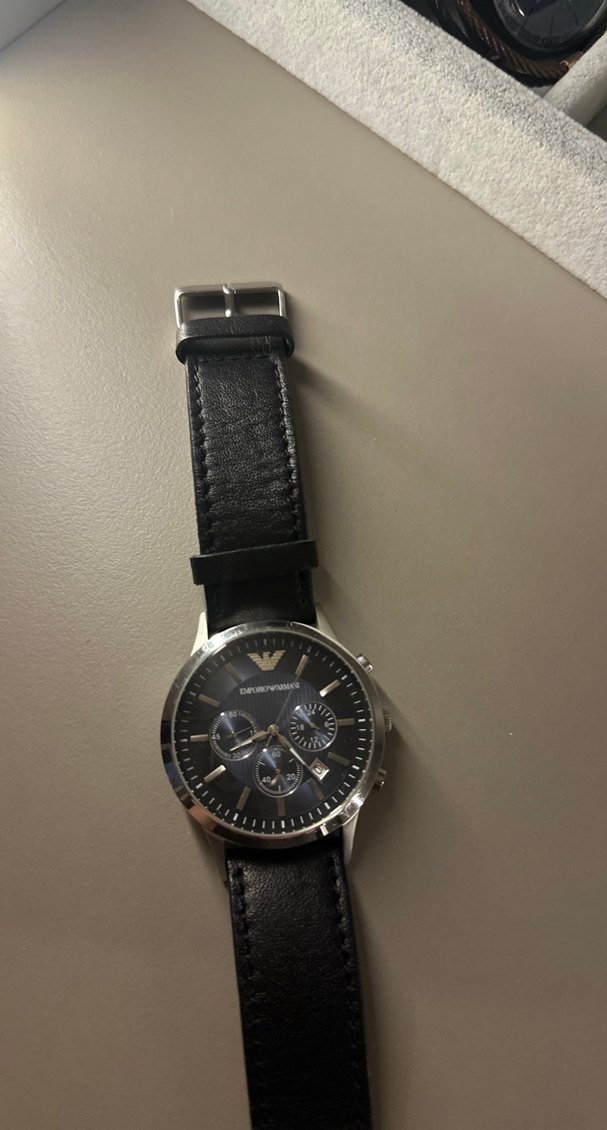 Siyah Minimalist Erkek Kol Saati - Görsel 3