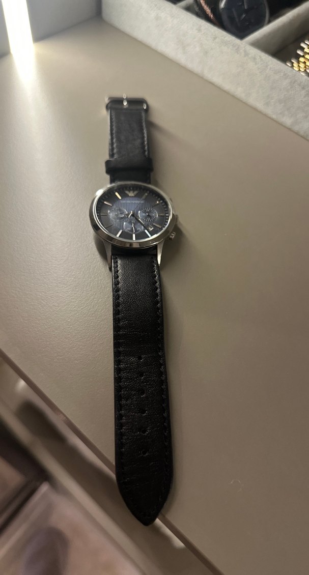 Siyah Minimalist Erkek Kol Saati - Görsel 2