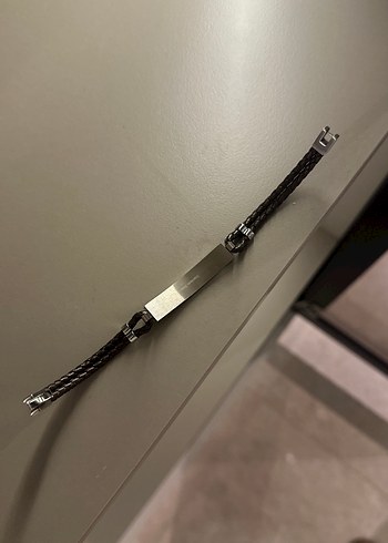 Gri Minimalist Erkek Bileklik Guess - Görsel 2