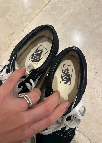 Vans orjinal, Kadın Beyaz Minimalist Platform Spor Ayakkabı - Görsel 6