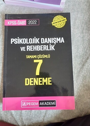KPSS PDR ÖABT DENEME KİTABI