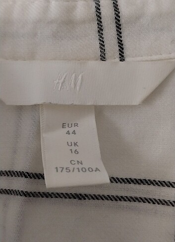l Beden Orijinal H&M yeniden farksız gömlek az giyildi