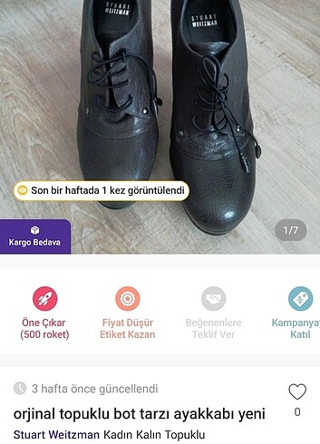 Stuart Weitzman Orijinal stuart weitzman topuklu ayakkabi