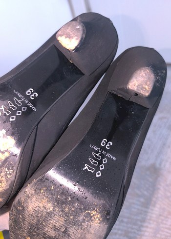 Siyah Kadın Stiletto Topuklu Ayakkabı - Görsel 5