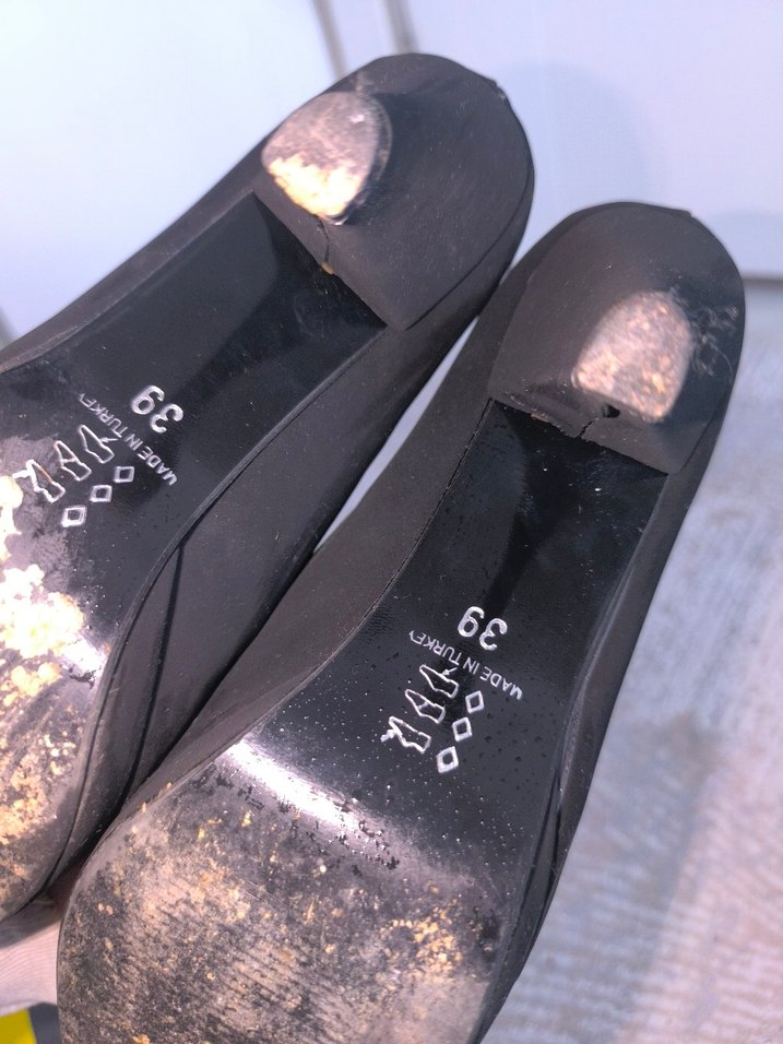 Siyah Kadın Stiletto Topuklu Ayakkabı - Görsel 5