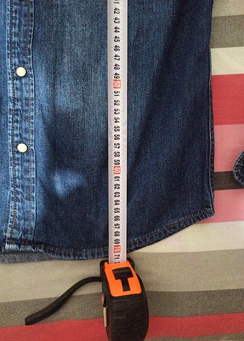m Beden Erkek orjinal Lee Cooper kot gömlek