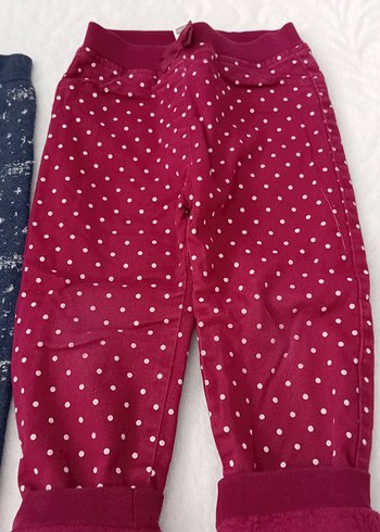 Kız Çocuk Renkli Desenli Örme Tayt - Görsel 5