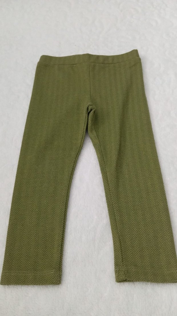 Kızlar için Renkli Triko Tayt Seti - Görsel 3