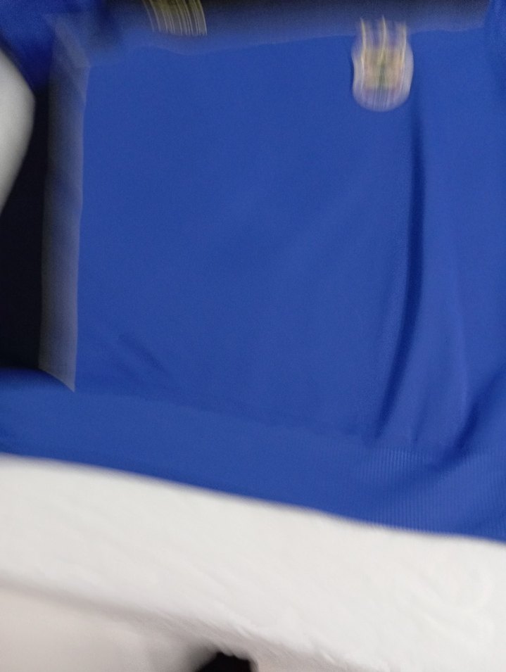 Erkek Çocuk Mavi Sweatshirt Velcro Detaylı M beden - Görsel 3