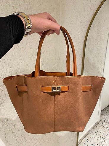 YENİ MODEL NUBUK ÇANTA