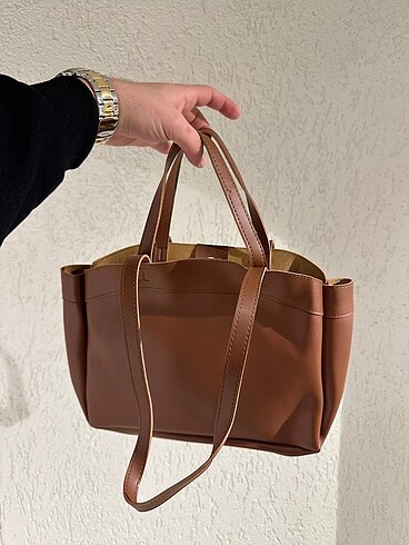 Beden kahverengi Renk ZARA MODEL ÇANTA