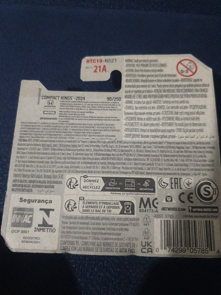 Sarı Hot Wheels '73 Honda Civic Oyuncak Araba - Görsel 3